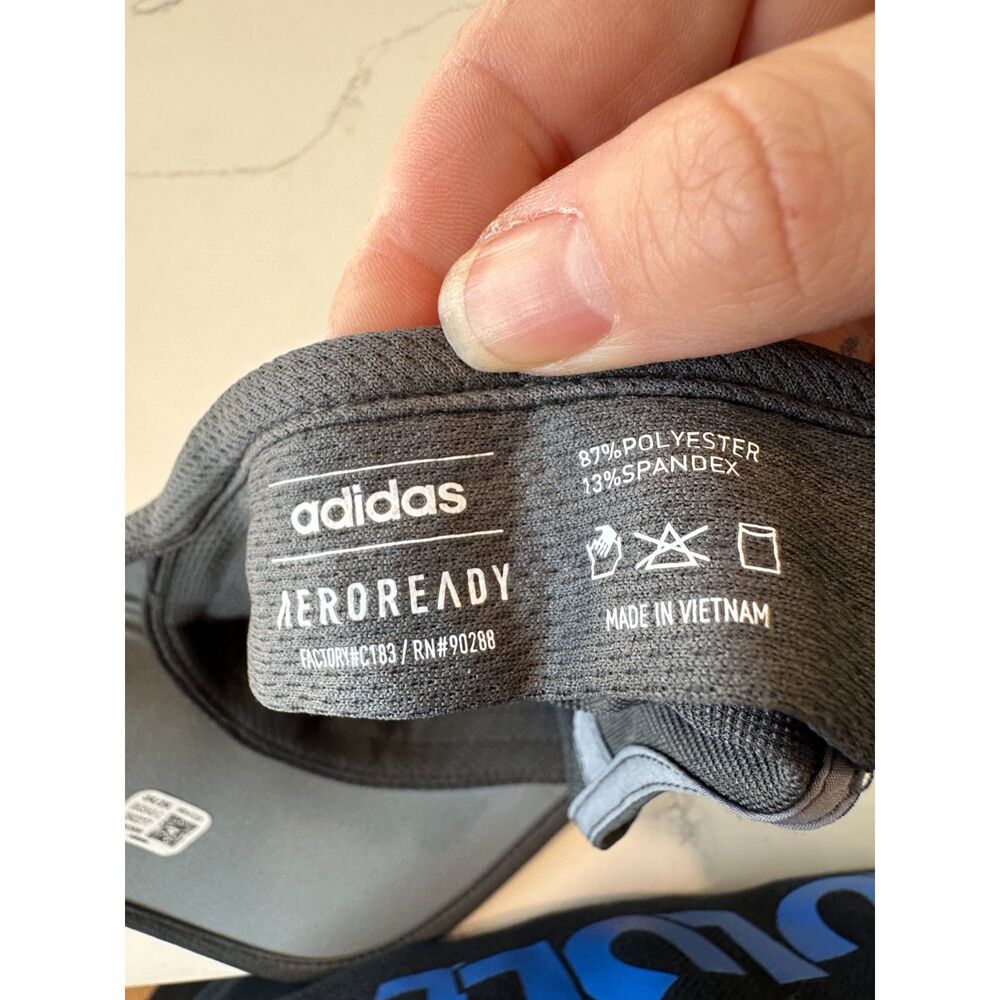 NWT Adidas Superlite 3 Hat Gray with Pink Logo One Size - Picture 2 of 6